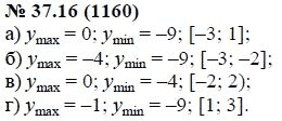 Ответ к задаче № 37.16 (1160) - А.Г. Мордкович, гдз по алгебре 7 класс